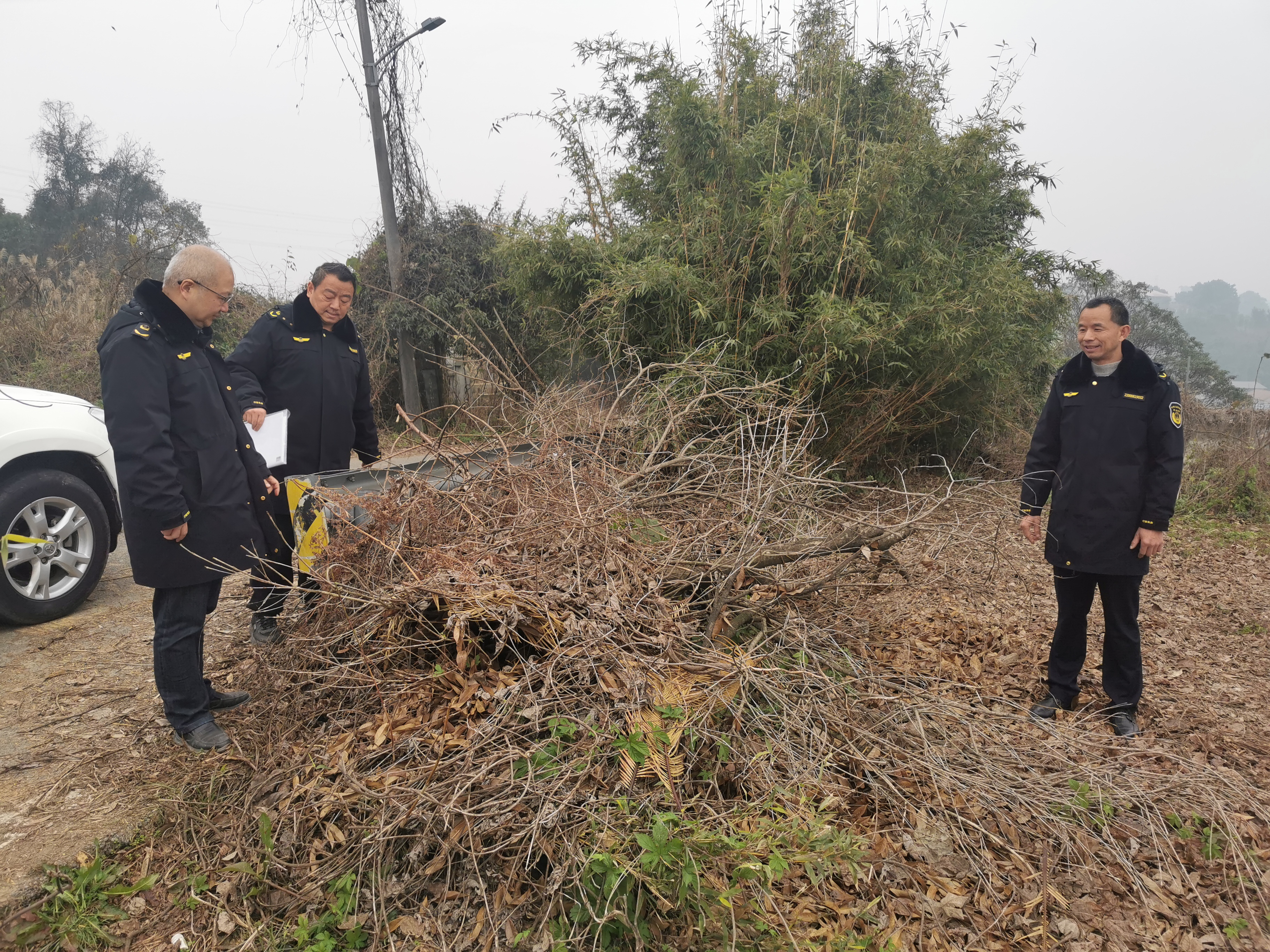 区农业农村委持续开展露天焚烧秸秆督查
