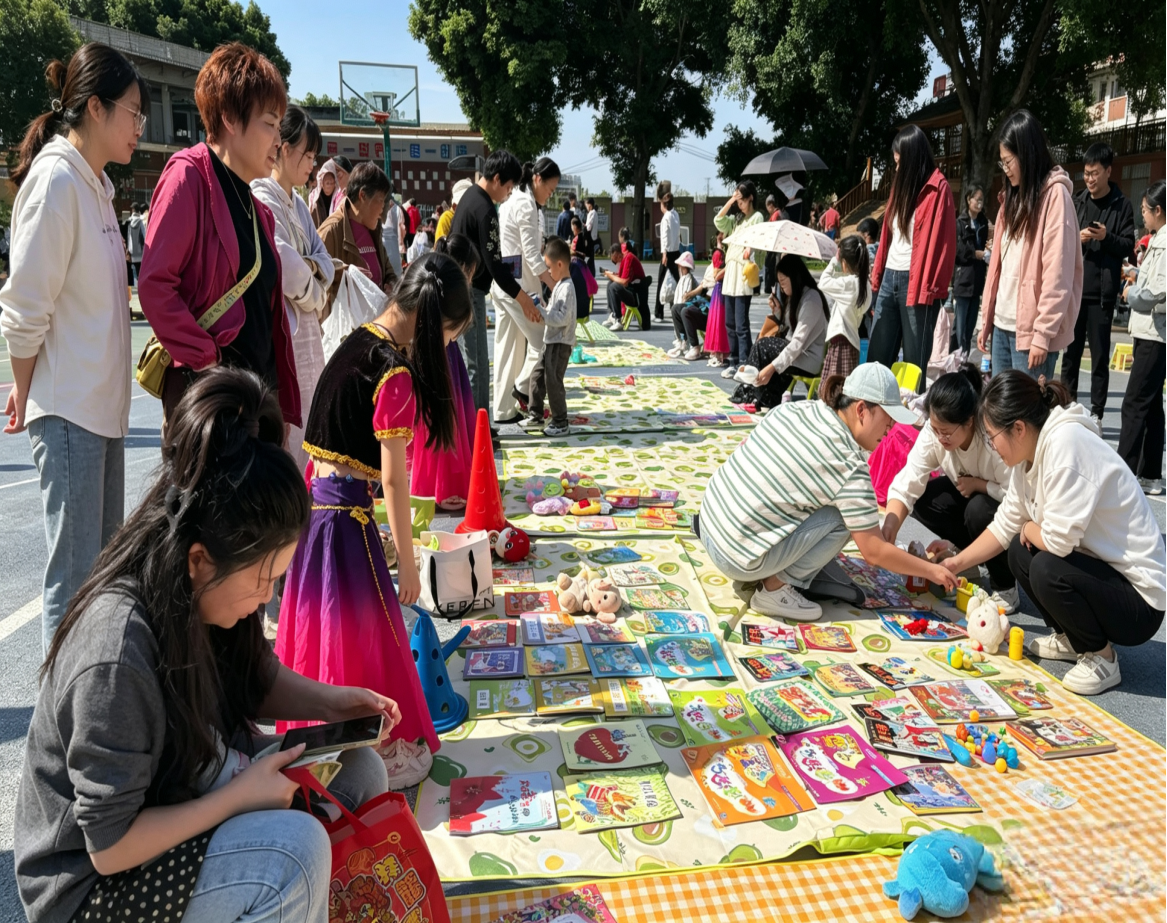 回龙坝镇：回龙坝社区开展跳蚤市场文体活动