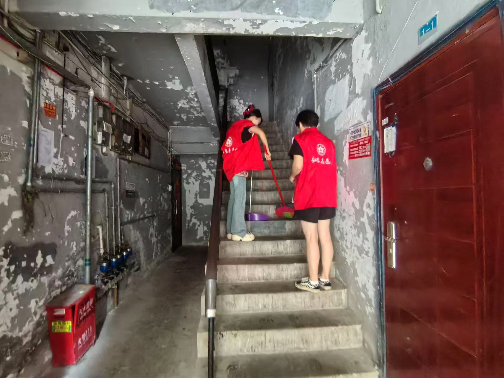 天星桥街道柑子村社区开展卫生健康月活动