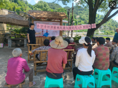中梁镇：永宁寺村开展移风易俗除歪风文明和谐建家园