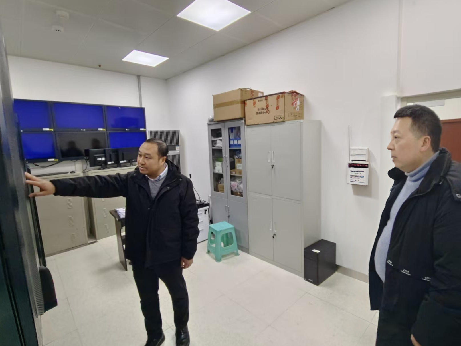 区公共资源交易中心强化年终安全排查 筑牢岁末年初安全防线