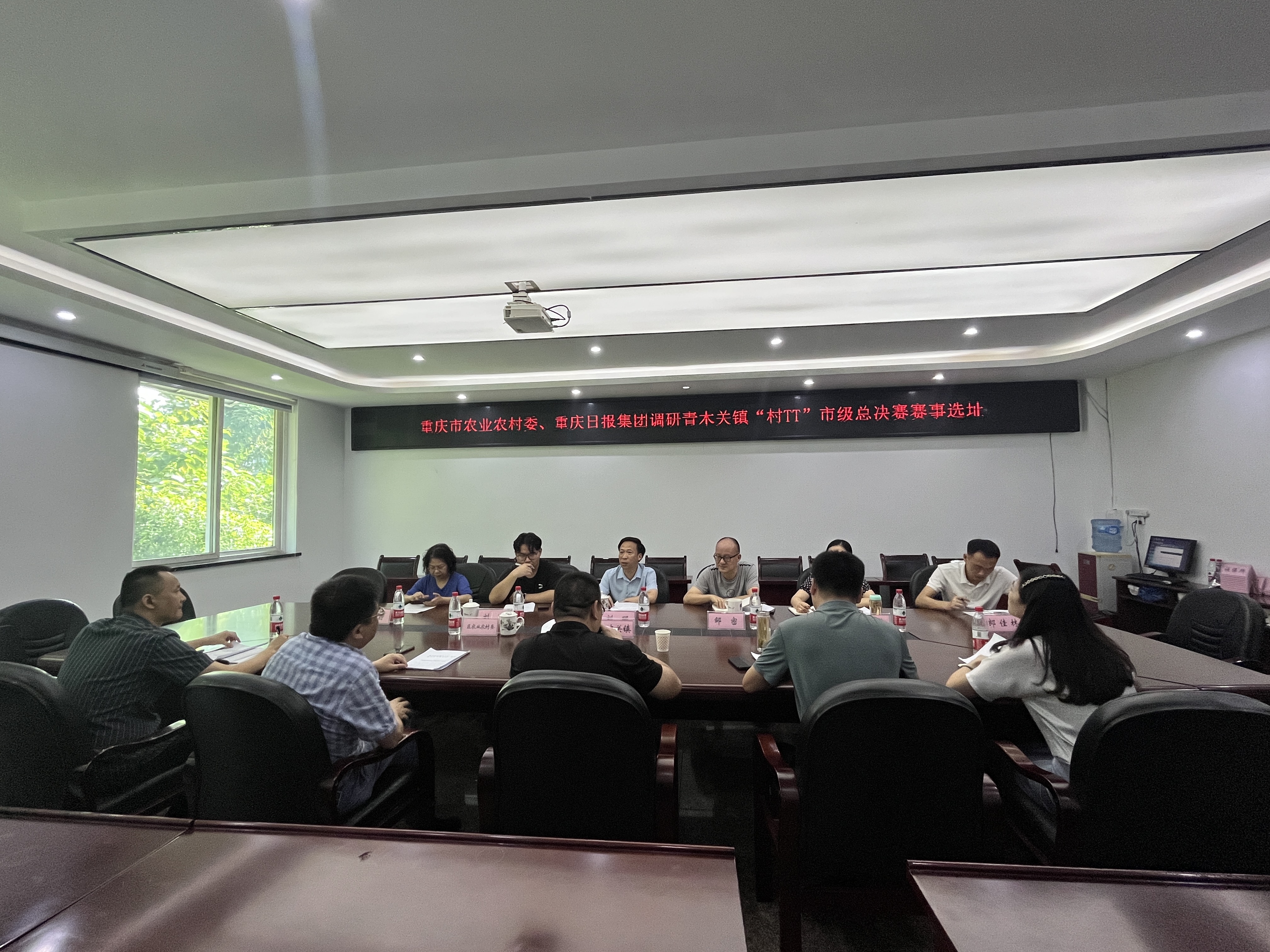 市农业农村委、重庆日报来我区调研“村TT”市级总决赛赛事选址图片.jpg