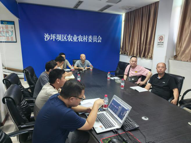 区农业农村委商讨解决  高滩岩污水处理工程主干管工程方案问题