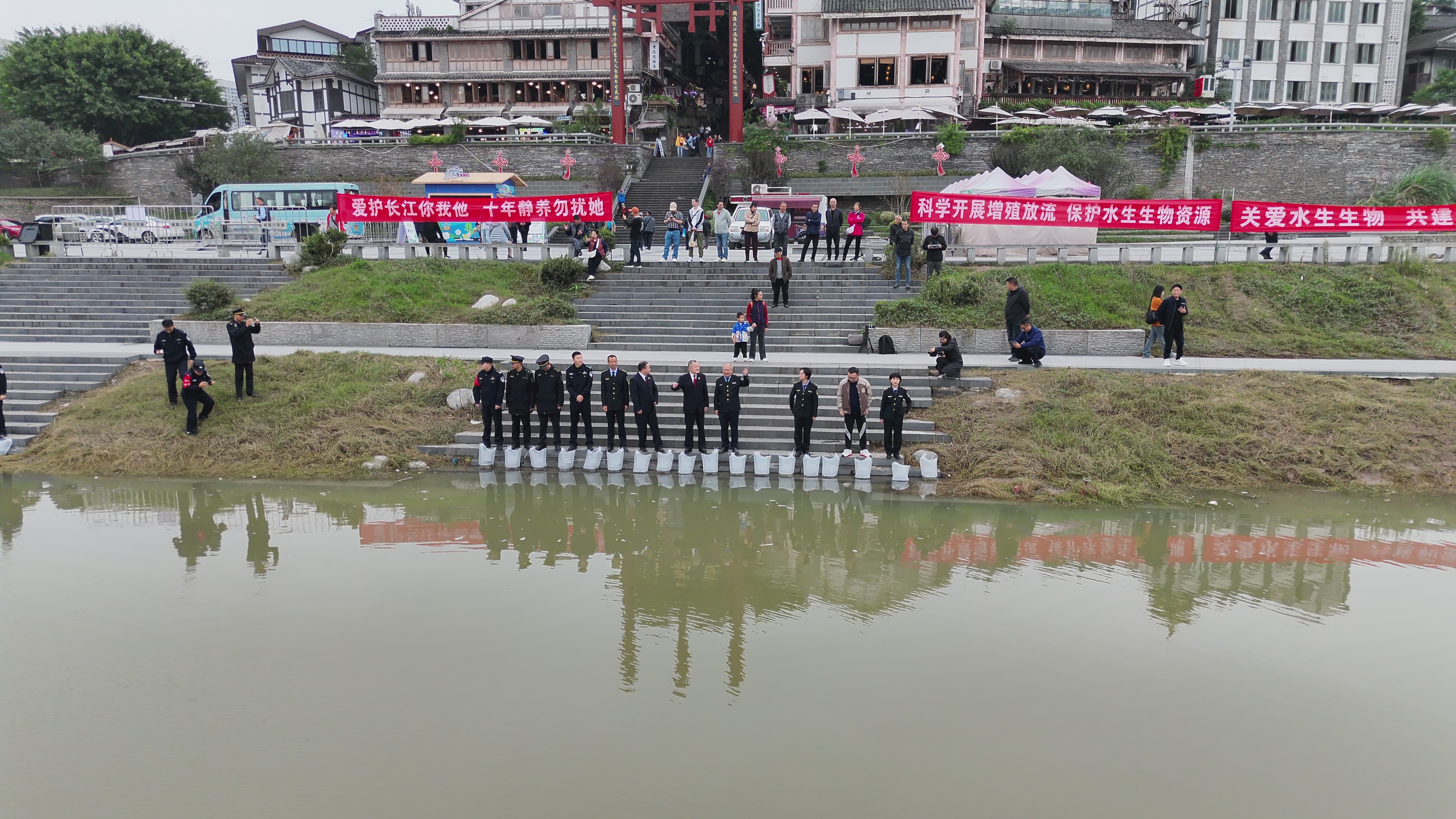 增殖放流助力水生生态修复