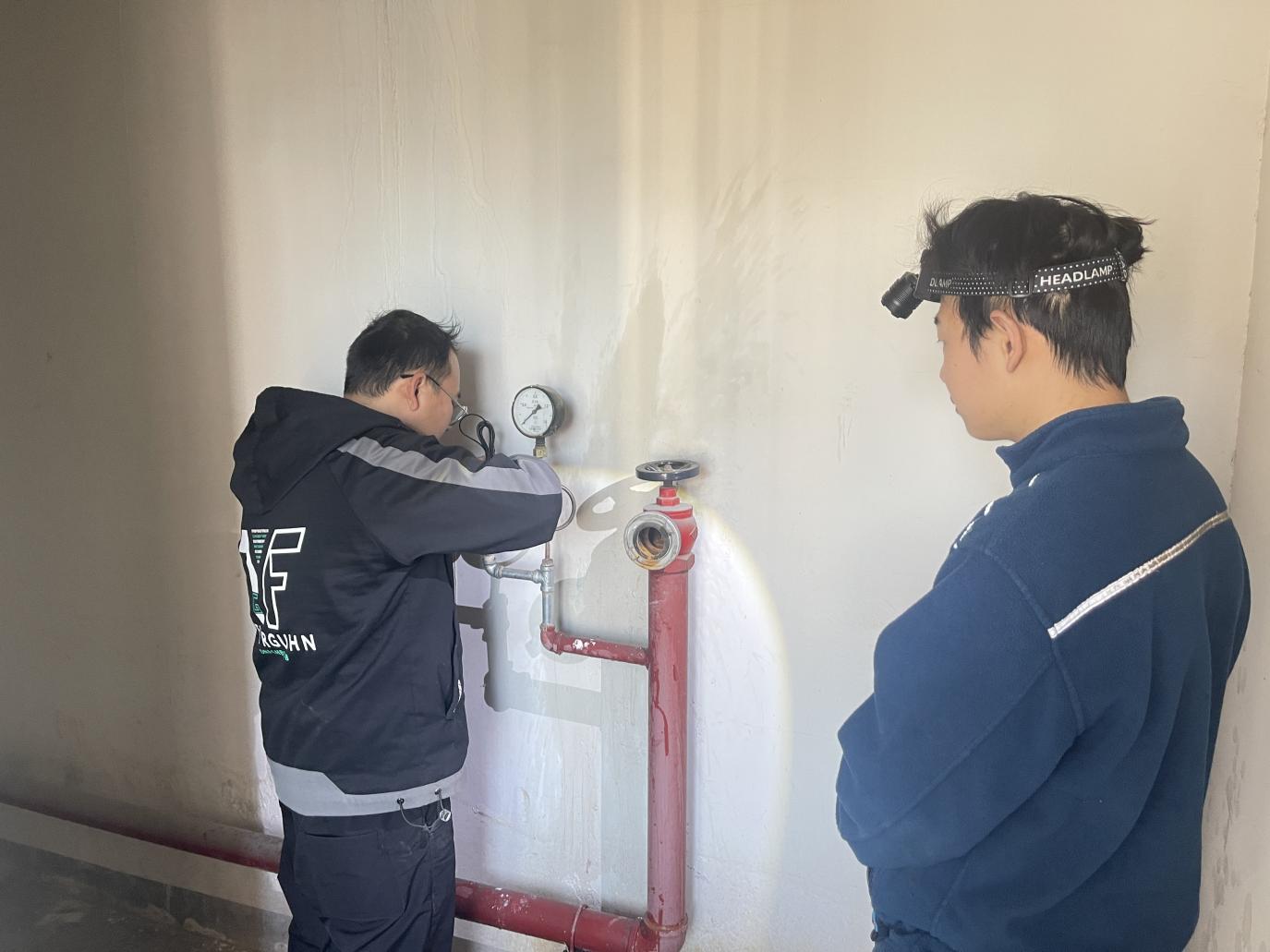 覃家岗街道凤天路社区持续建设高层建筑消防物联感知体系